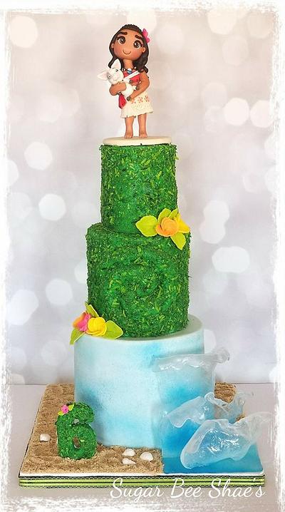 Moana - Cake by SugarBeeShaes