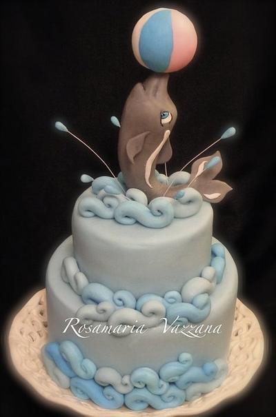 My little dolphin - Cake by Rosamaria