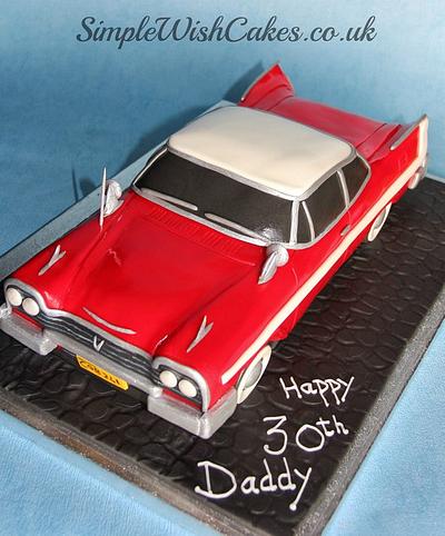 Stephen Kings Christine - Cake by Stef and Carla (Simple Wish Cakes)