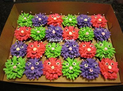 Silly Monster Cupcakes - Cake by Michelle