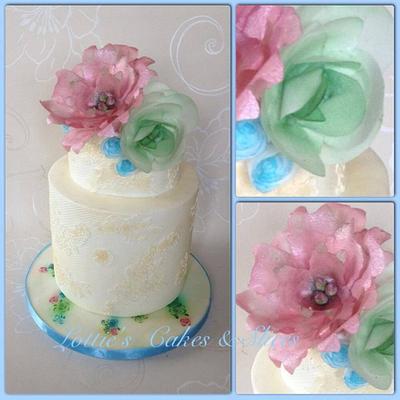 Delicate Wafer - Cake by Lotties Cakes & Slices 