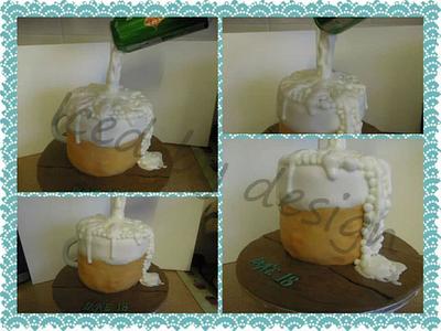 pint glass - Cake by icedby