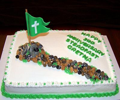Steadfast Church Anniversary - Cake by Bambi Pruch