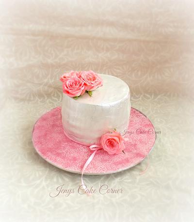 Simplicity at its best.. - Cake by Jeny John