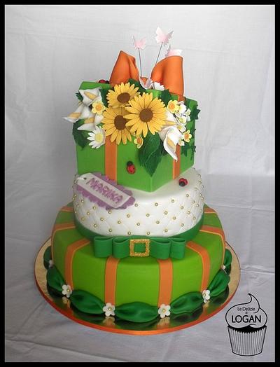 Torta floreale - Cake by mariella