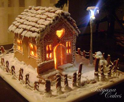 Ginger house - Cake by Tatyana Cakes