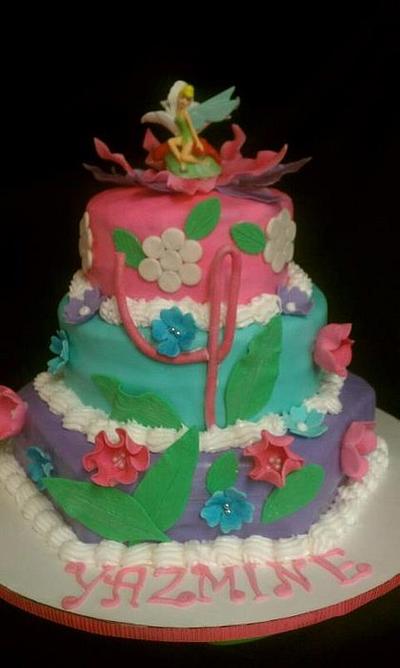Tinkerbell Cake - Cake by AmazingCreations