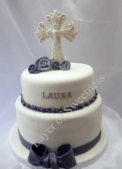 confirmation cake - Cake by Justsweet