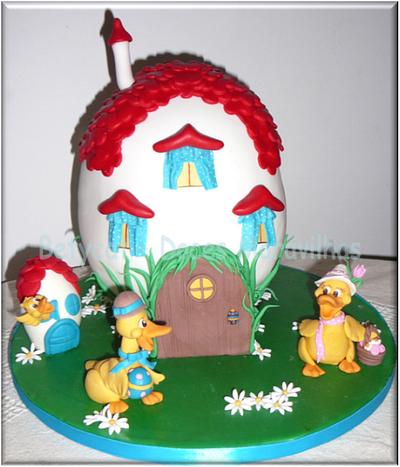 Ducks House - Cake by Bety'Sugarland by Elisabete Caseiro 
