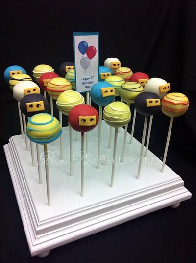 Ninjago Cake Pops - Cake by Beau Petit Cupcakes (Candace Chand)