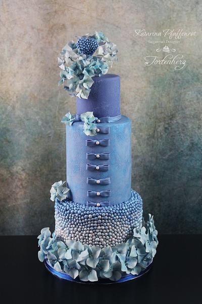 A little bit blue... - Cake by Tortenherz