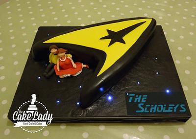 Star Trek - Cake by The Cake Lady