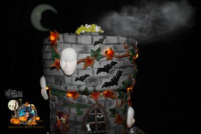 Halloween Collaboration ... trick or treat  - Cake by Jacqueline