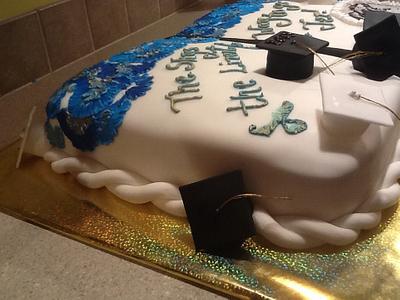 Jeremy's graduation cake - Cake by Lyn Wigginton