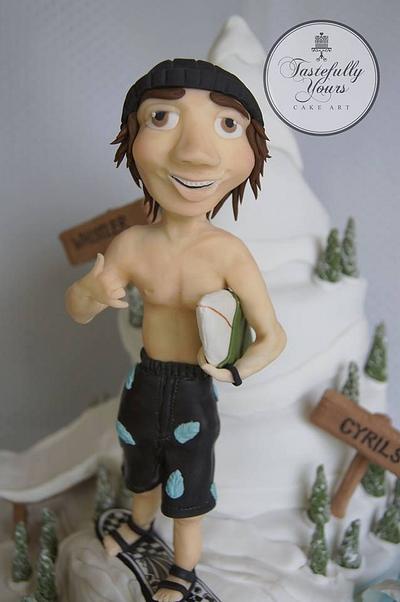 Surfer, skater, snowboarder - Cake by Marianne: Tastefully Yours Cake Art 