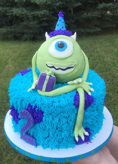 Mike Wazowski Birthday Cake - Cake by Misty