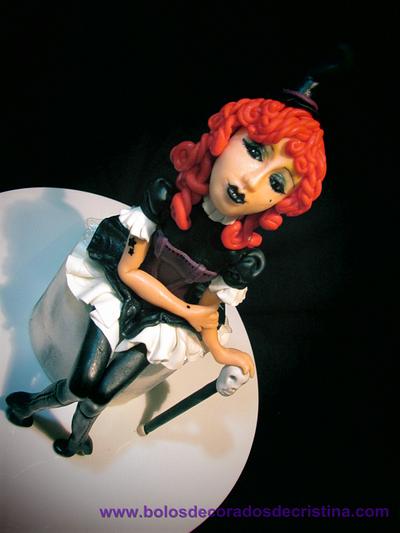 The Halloween Doll - Cake by Cristina Arévalo- The Art Cake Experience