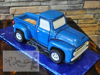 Grooms cake 57 Ford Truck - Cake by Leo Sciancalepore