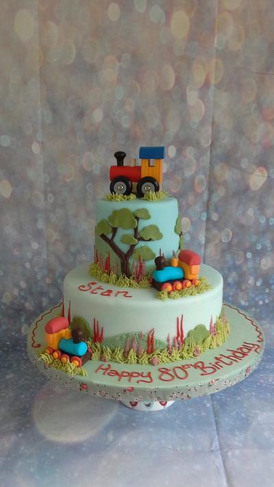 train cake - Cake by milkmade