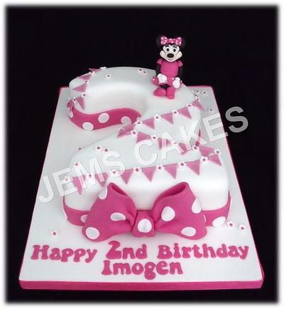 #2 Minnie Mouse - Cake by Cakemaker1965