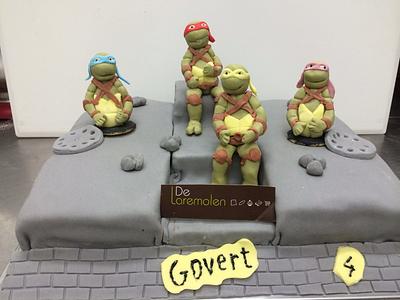Ninja Turtles - Cake by Marc De Kock