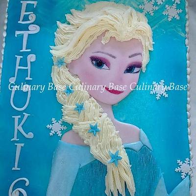 Elsa - Cake by oshani1023
