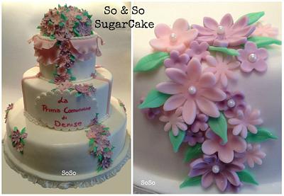 First Communion Denise - Cake by Sonia Parente