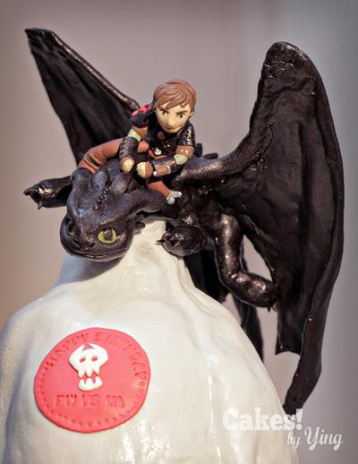How to train your dragon 2 - Toothless & Hiccup - Cake by Cakes! by Ying