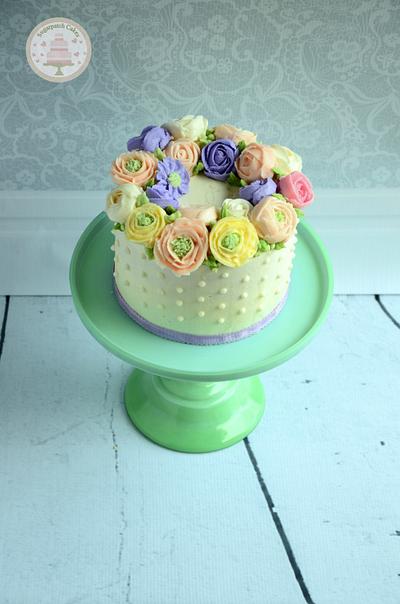 Blossoming Buttercream - Cake by Sugarpatch Cakes