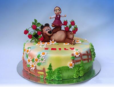Masha and the Bear - Cake by Zuzana Bezakova