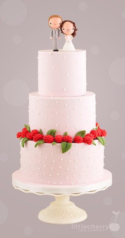 Pink and Raspberry - Cake by Little Cherry