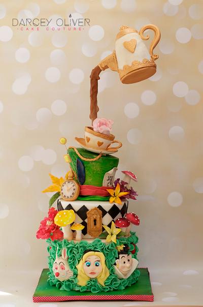 Wonderland - Cake by Sugar Street Studios by Zoe Burmester