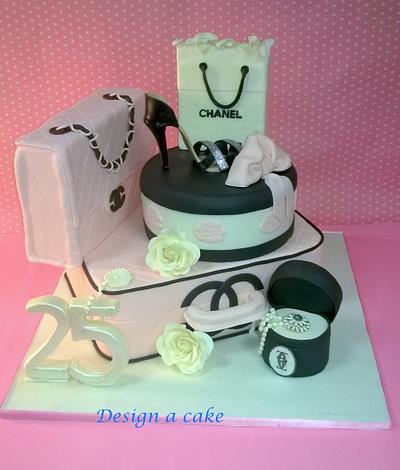 Chanel fashion cake - Cake by Alessandra