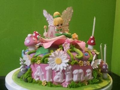 Alania's Tinker Bell - Cake by Johanna of Johanna's Cake Boutique