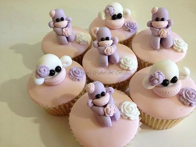 Sock Monkey Cupcakes - Cake by Shereen