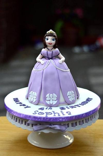 Sofia the first cake - Cake by HeavenlySweets