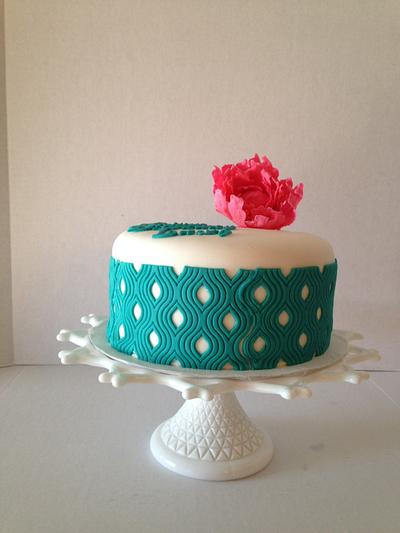 Ikat cake design  - Cake by Sweet Confections by Karen