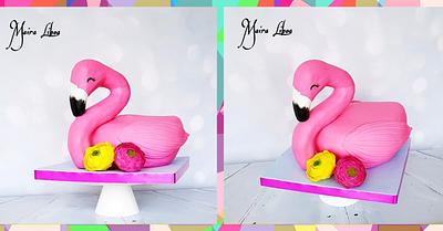 Flamingo - Cake by Maira Liboa