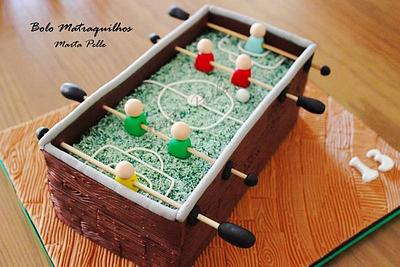 Table Soccer - Cake by MartaPelle