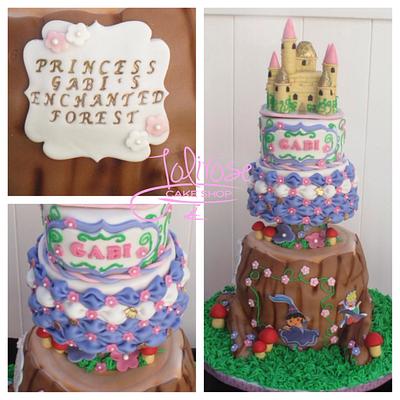 Princess Dora and her Enchanted Forest - Cake by Jolirose Cake Shop
