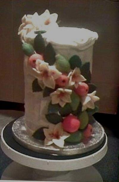 Apologies for quality oranges , limes , flowers  - Cake by CakeMeHappy15