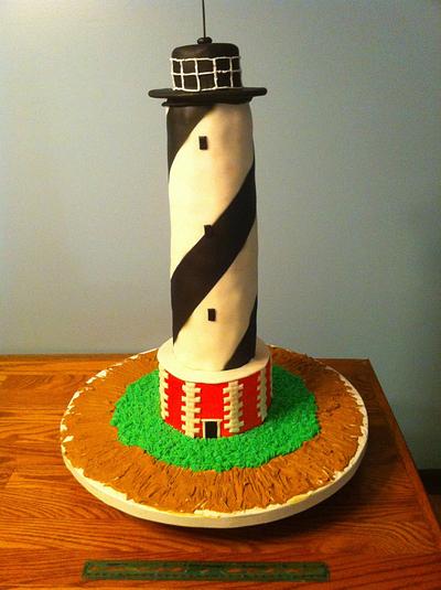 Lighthouse cake - Cake by Ray Walmer