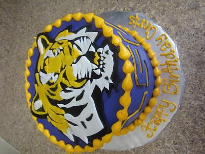 LSU TIGERS - Cake by RayPettit