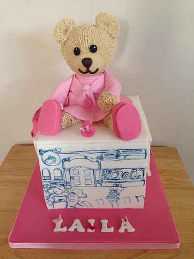 Build a bear cake  - Cake by nikki 