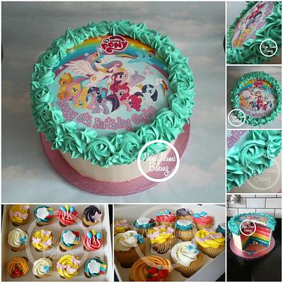 Rainbow My Little Pony - Cake by Num Nums