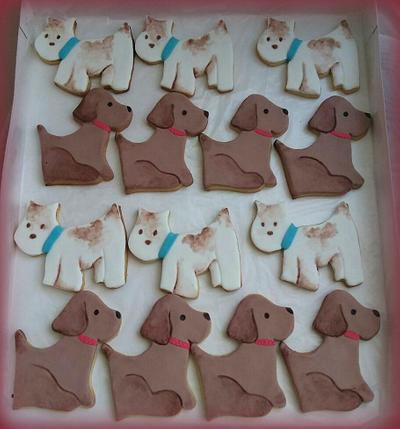 Puppies - Cake by marialem2015