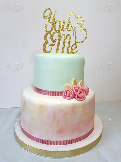 Wedding cake - Cake by Arty cakes