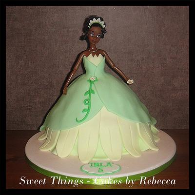 Princess Tiana cake - Cake by Sweet Things - Cakes by Rebecca