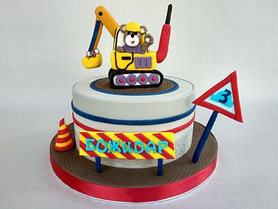Excavator cake - Cake by Diana