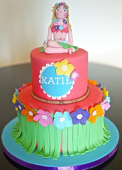 Hawaii theme cake  - Cake by Partymatecakes 